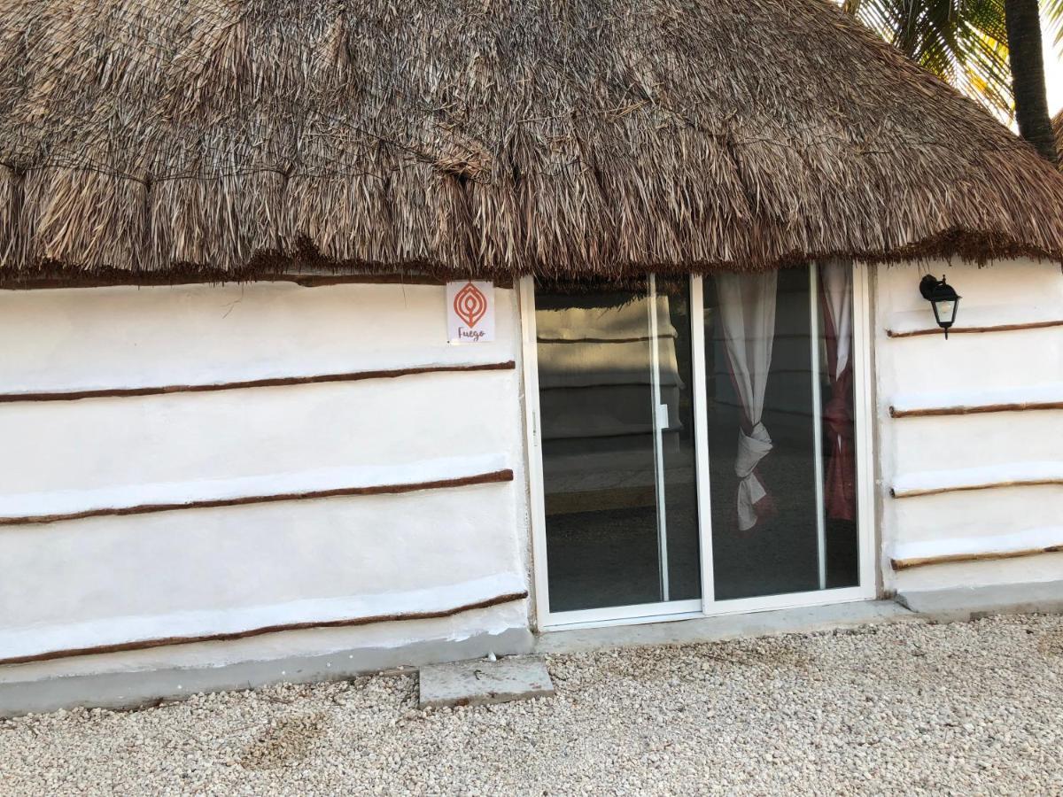 Cabanas Cinco Elementos Селестун Экстерьер фото